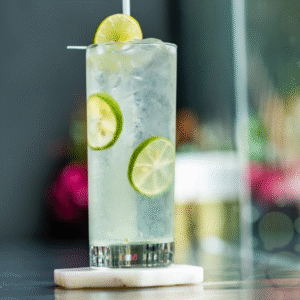 Soft Drink with Fresh Lime